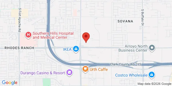 Map of 8530 W Sunset Rd Ste 110 Las Vegas, NV 89113