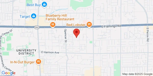 Map of 4275 S Burnham Ave Ste 100 Las Vegas, NV 89119