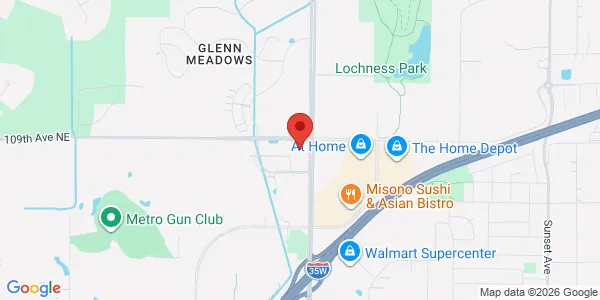 Map of 4181 108th Ave NE Blaine, MN 55449