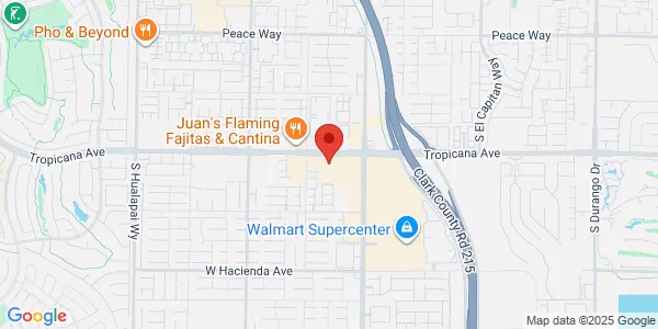 Map of 9435 W Tropicana Ave Ste 107 Las Vegas, NV 89147
