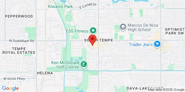 Map of 745 E Guadalupe Rd Tempe, AZ 85283