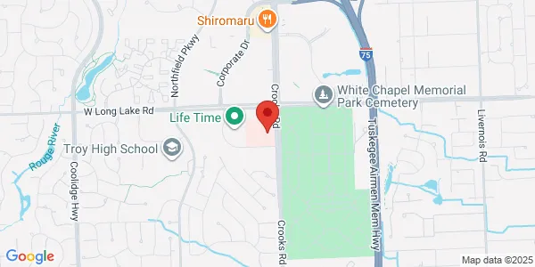 Map of 4550 Investment Dr Ste 200 Troy, MI 48098