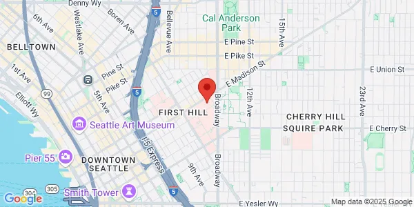 Map of 1229 Madison Ave Ste 750 Seattle, WA 98104