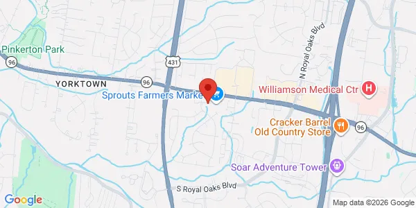 Map of 1010 Murfreesboro Rd Ste 146 Franklin, TN 37064