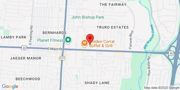 Map of 4850 E Main St Ste 100 Columbus, OH 43213