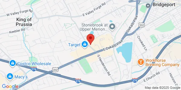 Map of 170 N Henderson Rd Ste 310 King of Prussia, PA 19406