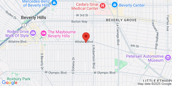 Map of 8900 Wilshire Blvd Beverly Hills, CA 90211