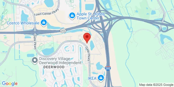 Map of 6699 Gate Pkwy Ste I Jacksonville, FL 32256