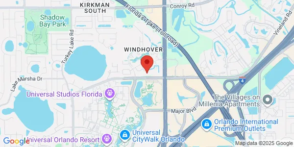 Map of 5979 Vineland Rd Ste 205 Orlando, FL 32819
