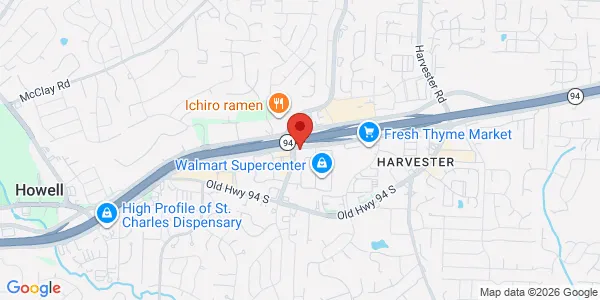 Map of 1615 Jungermann Rd St. Peters, MO 63304