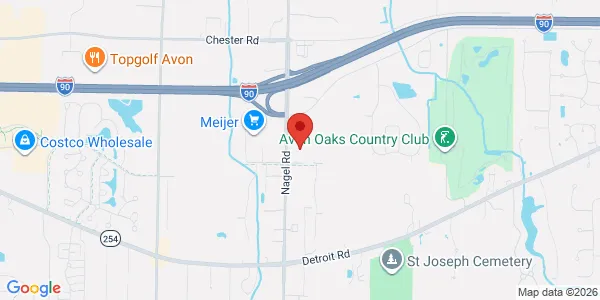 Map of 1813 Nagel Rd Avon, OH 44011