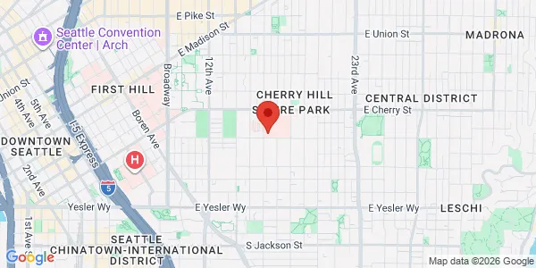 Map of 1600 E Jefferson St Ste 201 Seattle, WA 98122