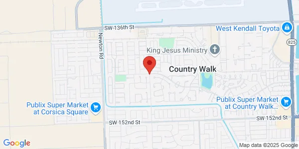 Map of 8750 SW 144th St Ste 120 Baptist Health Medical Plaza Miami, FL 33176