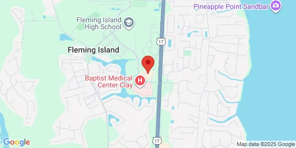 Map of 2349 Village Square Pkwy Suite 110 & 111 Fleming Island, FL 32003