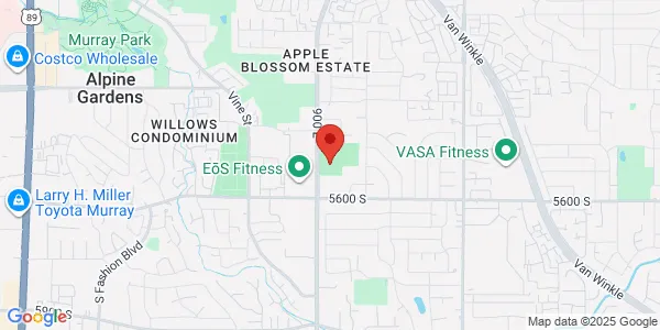 Map of 5505 South 900 E Ste 105 Murray, UT 84117