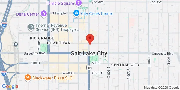 Map of 311 S State St Ste 400 Salt Lake City, UT 84111