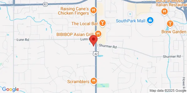 Map of 15398 Pearl Rd Strongsville, OH 44136