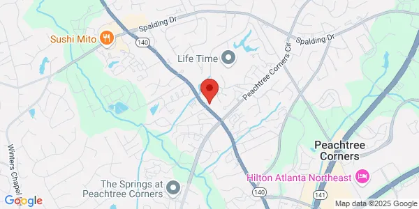 Map of 3720 Holcomb Bridge Rd Norcross, GA 30092