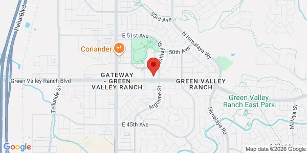 Map of 4809 Argonne St Ste 150 Denver, CO 80249