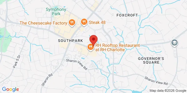 Map of 4525 Cameron Valley Pkwy Ste 1600 Charlotte, NC 28211