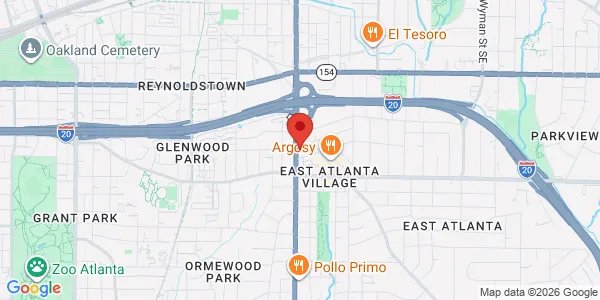 Map of 440 Moreland Ave. SE Atlanta, GA 30316