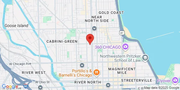 Map of Chicago, IL 60610