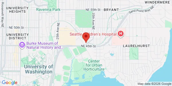 Map of 3216 NE 45th Pl University Village, WA 98105