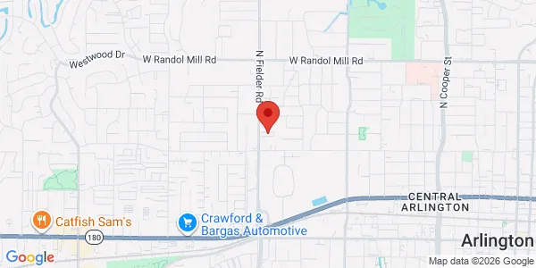 Map of 719 N Fielder Rd Arlington, TX 76012