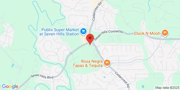 Map of 51 Seven Hills Blvd Ste 102 Dallas, GA 30132