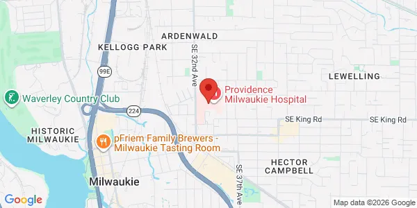 Map of 10150 SE 32nd Ave Milwaukie, OR 97222