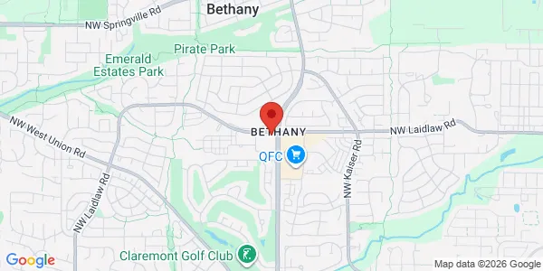 Map of 15640 NW Laidlaw Rd Ste 102 Portland, OR 97229