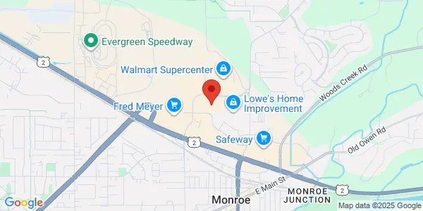 Map of 19200 N Kelsey St Monroe, WA 98272