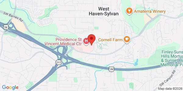 Map of 9155 SW Barnes Rd Ste 638 Portland, OR 97225