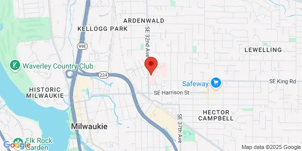 Map of 10330 SE 32nd Ave Ste 305 Milwaukie, OR 97222