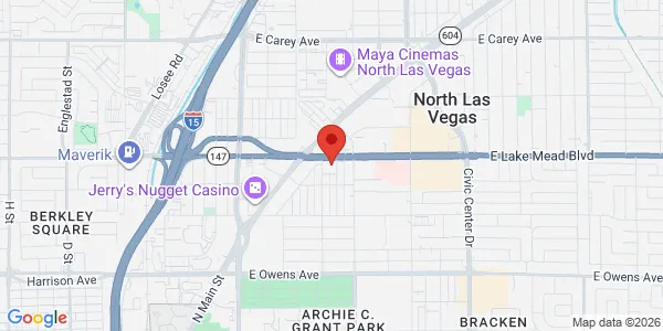 Map of 1941 Jefferson St Ste 105 North Las Vegas, NV 89030