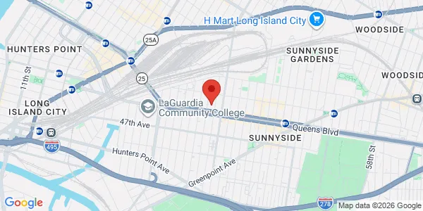 Map of 37-11 Queens Blvd Long Island City, NY 11101