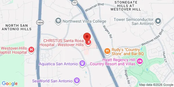 Map of 11212 State Hwy 151 Ste 210 Medical Plaza San Antonio, TX 78251