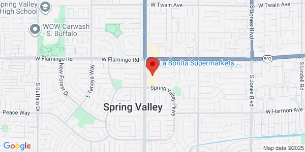 Map of 4180 S Rainbow Blvd Ste 801 Las Vegas, NV 89103