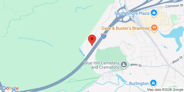 Map of 340 Wood Rd Ste 302 Braintree, MA 02184