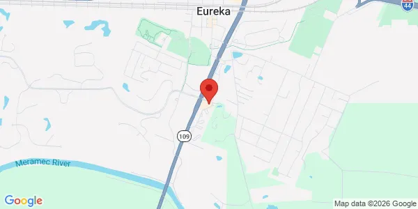 Map of 98 The Legends Pkwy Ste 108 Eureka, MO 63025