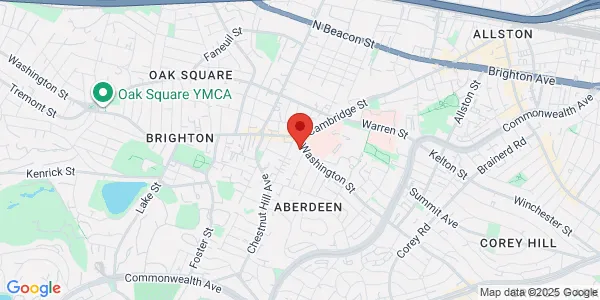 Map of 280 Washington St Ste 101 Brighton, MA 02135