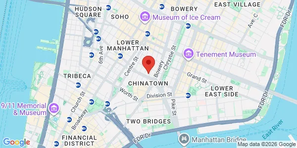 Map of 41 Elizabeth St Ste 702 New York, NY 10013