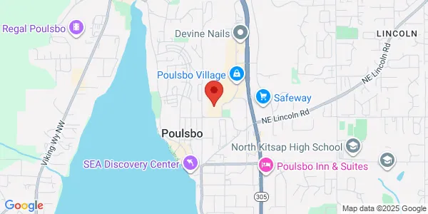 Map of 19319 7th Ave NE Bldg B Poulsbo, WA 98370