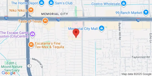 Map of 12385 Kingsride Ave Houston, TX 77024