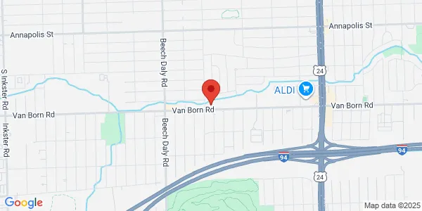Map of 25340 Van Born Rd Dearborn Heights, MI 48125