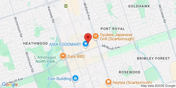 Map of 385 Silver Star Boulevard Suite 212 Toronto, ON M1V 0E3 Canada