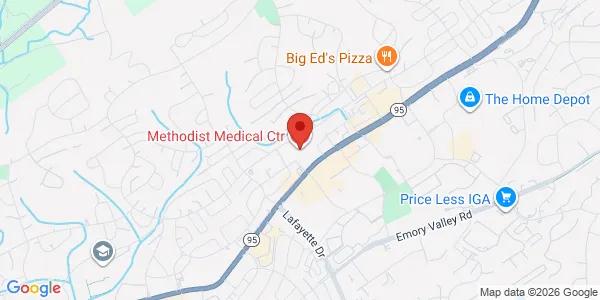 Map of 990 Oak Ridge Turnpike Oak Ridge, TN 37830