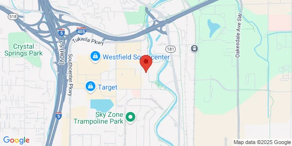 Map of 200 Andover Park E Ste 3 Tukwila, WA 98188