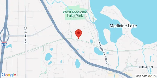 Map of 1722 Jonquil Ln Plymouth, MN 55441