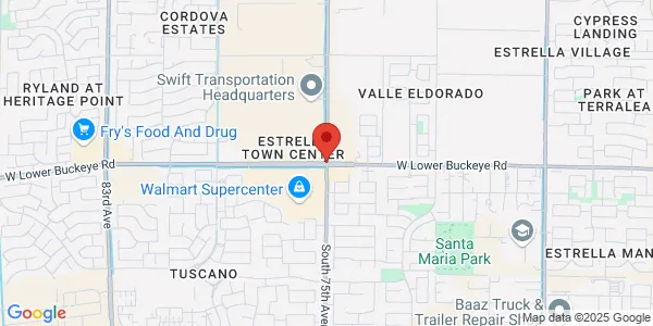 Map of 75th & Lower Buckeye Phoenix, AZ 85043